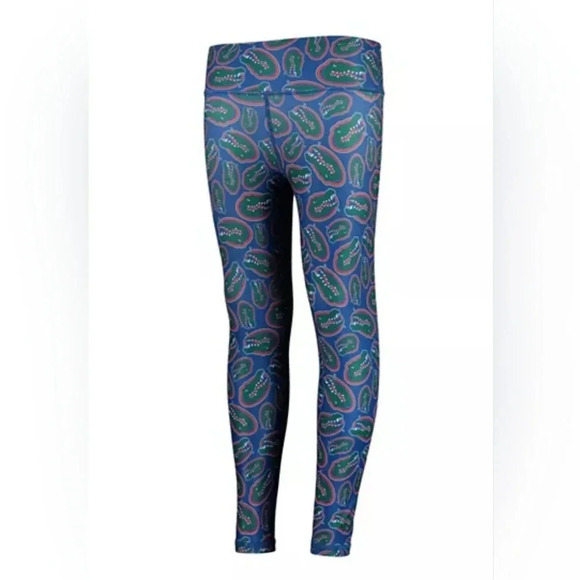 Zoozatz Florida Gators Collegiate Mascot Athletic Yoga Sports Leggings, XS - Picture 1 of 10